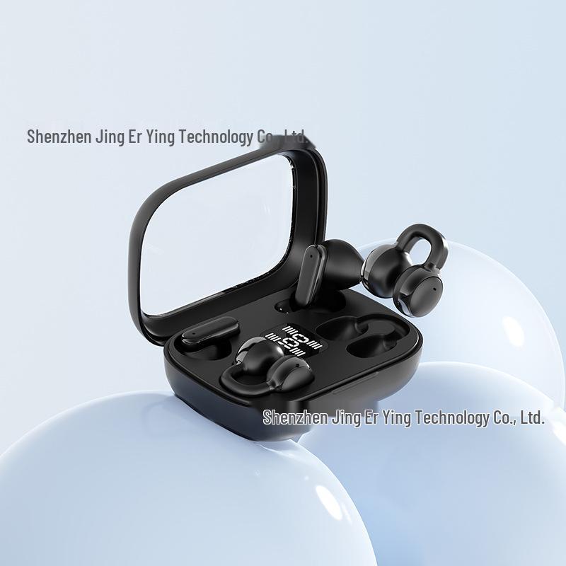 "895B TWS Bluetooth Sports Headset with Digital Display and Noise Reduction"