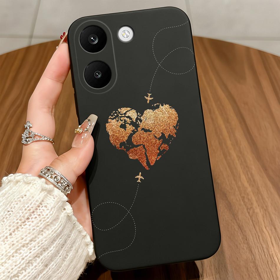 

Phone Case For Xiaomi POCO X8 Pro Max 5G Ink Wash Style Matte Silicone Shockproof Soft Cover For Xiaomi POCO X 8 Pro Max Bumper POCO X8 Pro 5G&Matte Silicone