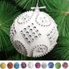 Foam Christmas Rhinestone Glitter Balls Decorative Christmas Ball Christmas Tree Ornament  Home