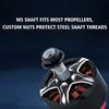S2208 Brushless Motor for Racing Drones   12N14P High Speed Outrunner with 4mm M5 Steel Shaft, NMB Bearings, 20AWG