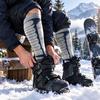Comfortable Compression Socks for Skiing Unisex Cotton Ski Women Men, Thermal Snowboard Socks, Non Slip Soft Cold Weather Cuff Winter Warm