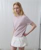 Toabe Silk Tencel Half Sleeve Knit (Pink)