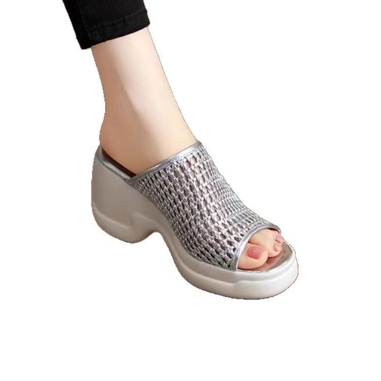 High-top Shoes, One-piece Style, New Platform Slippers, Casual Sandals for Women