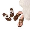 Flip-flops Women's New Summer Wear Fashionable Versatile Flat-bottomed Cool Slippers Trendy Beach Shoes