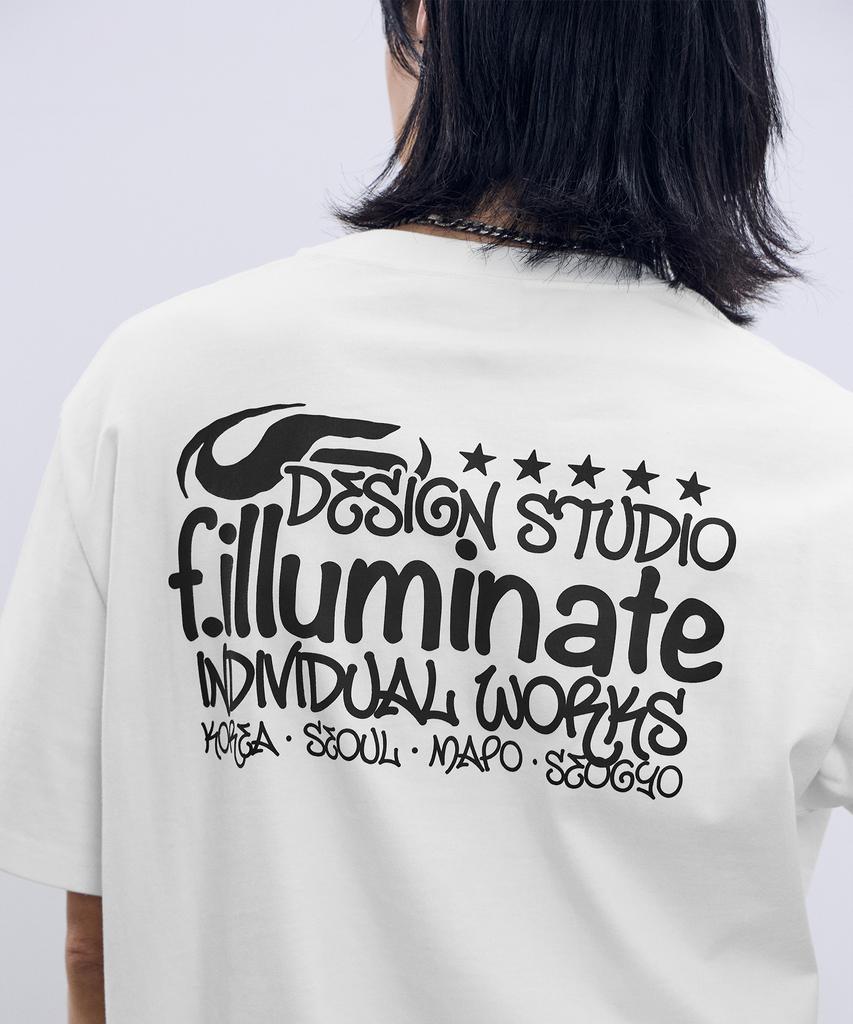 FILLUMINATE Nutty Bag Print T-Shirt - White