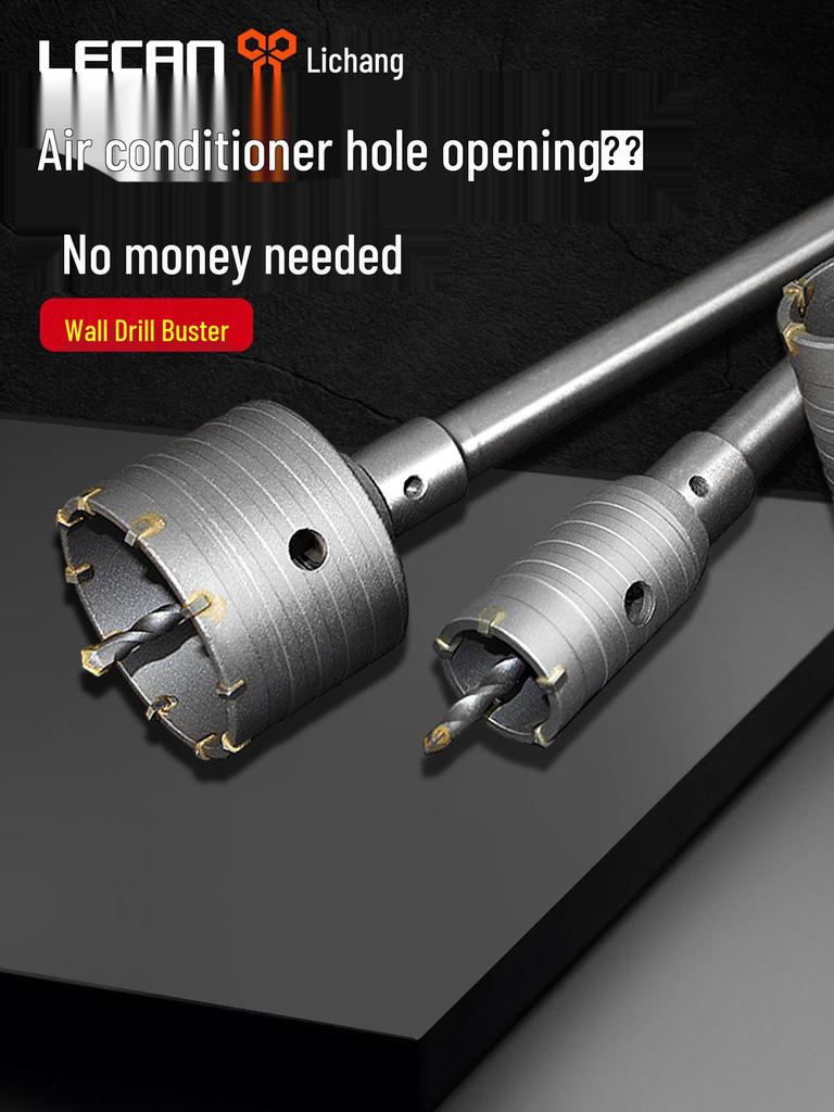 Concrete Wall Hole Opener Drill Bit for AC Installation