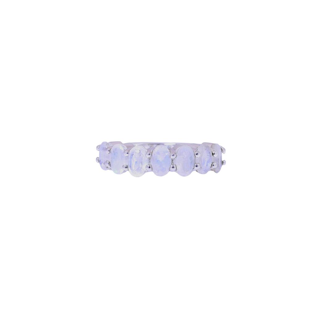 7 Chakra Gemstone Ring: Handmade 925 Sterling Silver Spiritual Jewelry