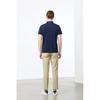 FORTEI Herren Polo-Shirt aus Seide-Leinen-Mischung, antibakteriell