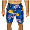 Beach Shorts Youth Hawaiian Shorts Mesh Swim Trunks Slim L