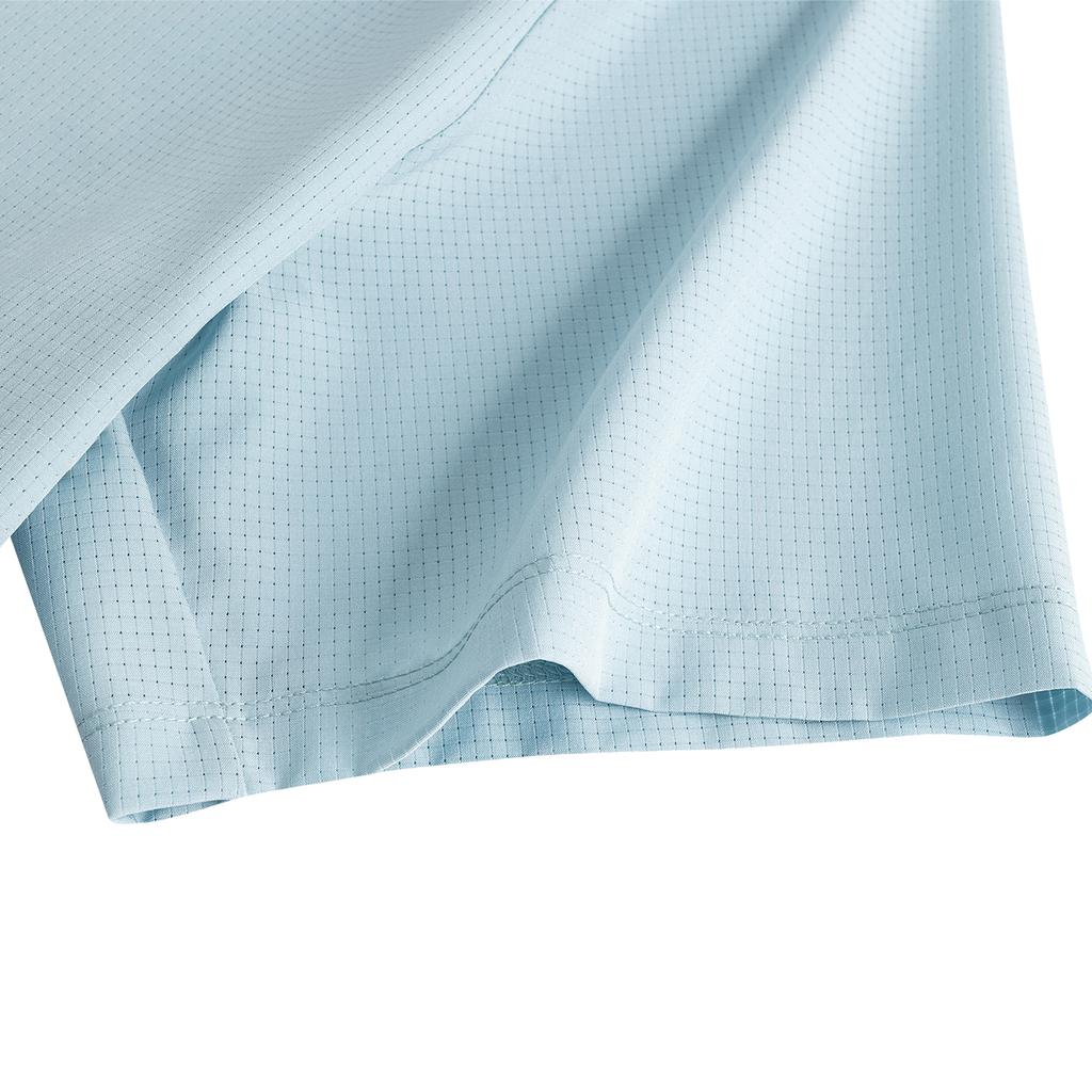 Anta Training Comprehensive Series Short Sleeve Polo Shirt Summer 2026 Men Tops Cloud-Smoke-Blue 952627118-1