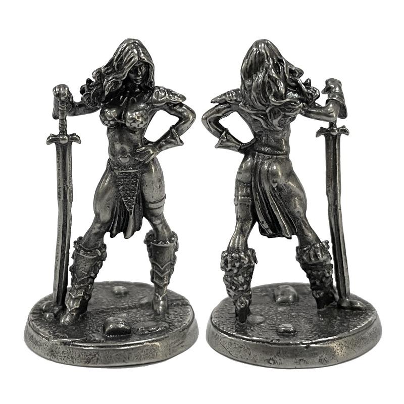 1PCS War Chess Table Game Ornaments Decorations Crafts Copper Undead Skeleton Soldiers Dolls Army Legion Model  Figurine