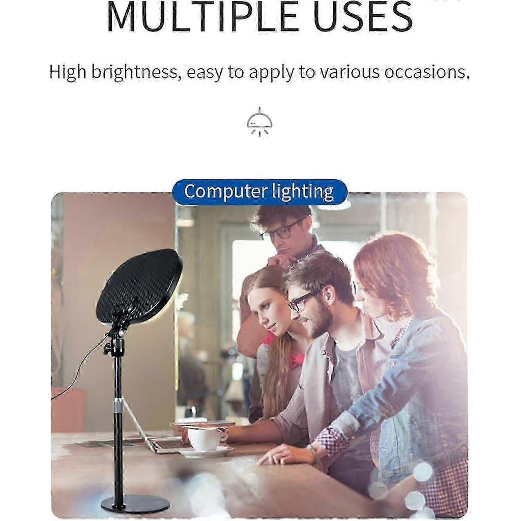 2025 Ring Live Broadcast Led Fill Light, Video Camera, Photography, Selfie, Beauty Full Screen Fill Light