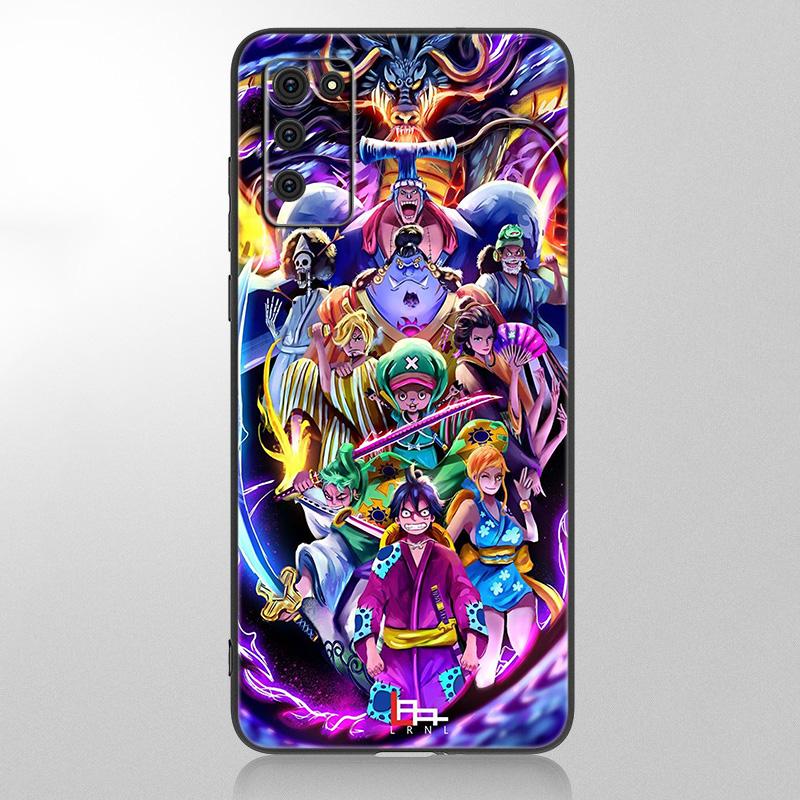 Anime Roronoa Zoro Case For Samsung Galaxy A12 A02S A22 A32 A52 A72 A71 A51 A41 A31 A21 A11 A50 A70 A10S A20S Black Soft Cover