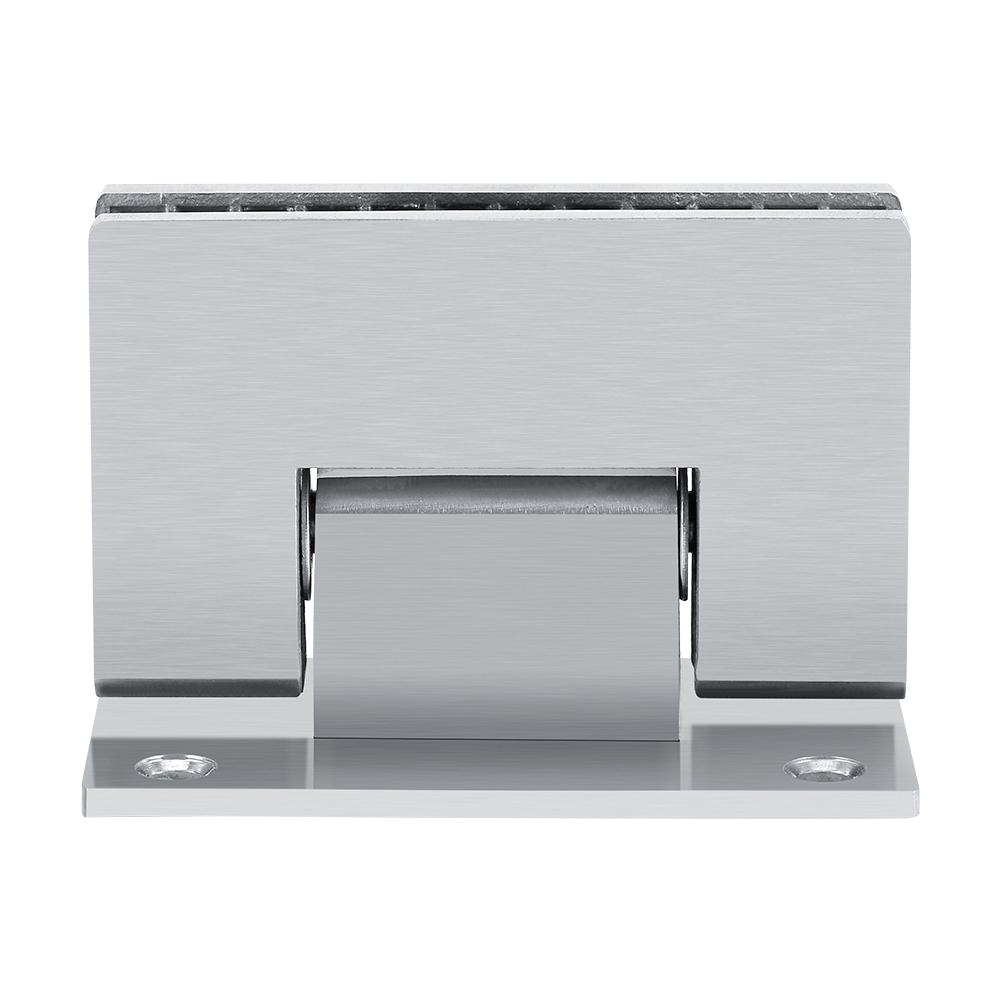 

8 10 mm Bracket Frameless Wall to Glass Shower Door Wall Mount Hinge чёрный