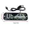 Led Light Sign For Car Taxi Windshield Light Sign Usb Car Led Sign With Suction Cups Scrolling Led Display Board Control