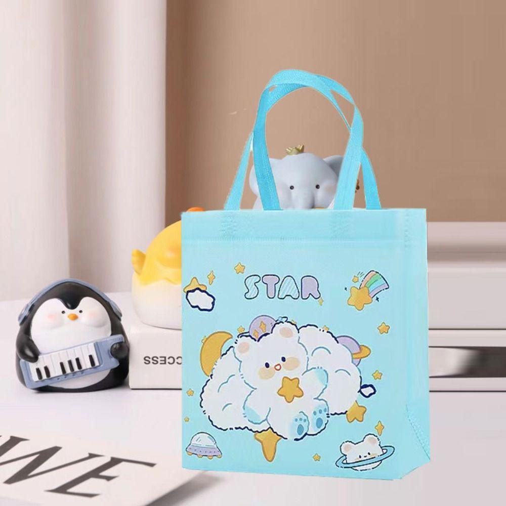Non-Woven Non-woven Handbag Cartoon Shopping Bag Durable Children Tote Bag