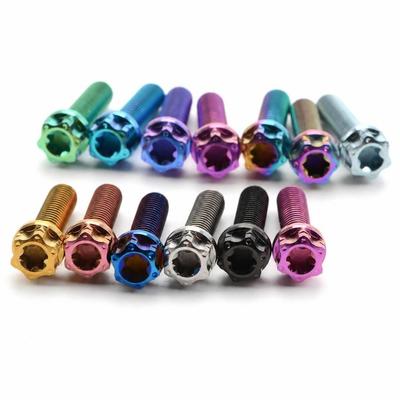 M5X15/20mm Flansch Torx Schraube Mehrfarbig Motorrad Befestigung Leichtgewicht Verkleidungsschraube