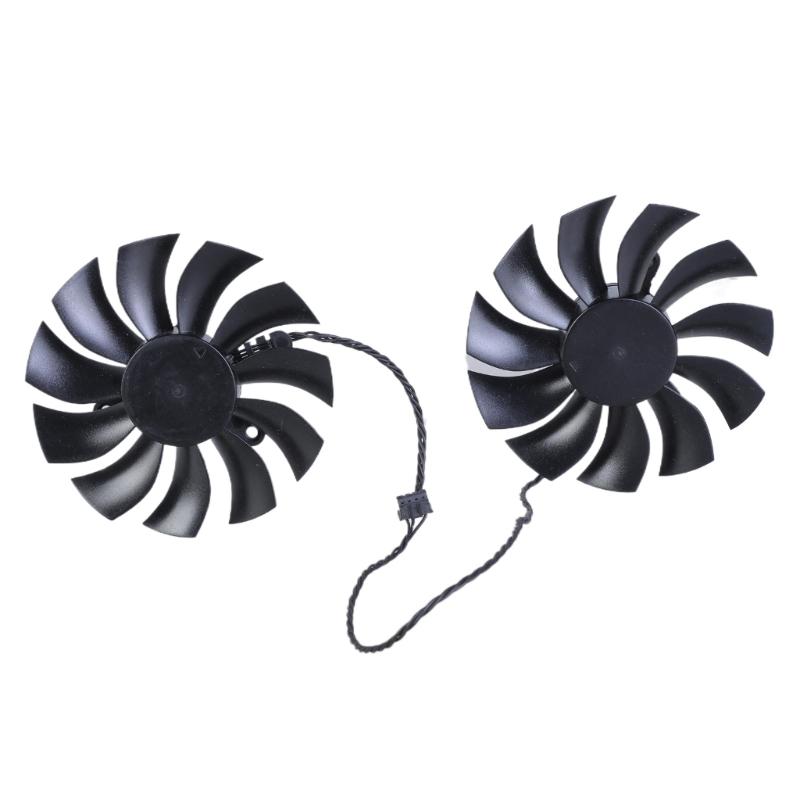 4 Pin Soğutma Fanı Yüksek Verimlilik PLA09215B12H GTX1070 1060 GTX1060 GTX1070 Grafik Kartı İçin Oyun Performansını Artırır