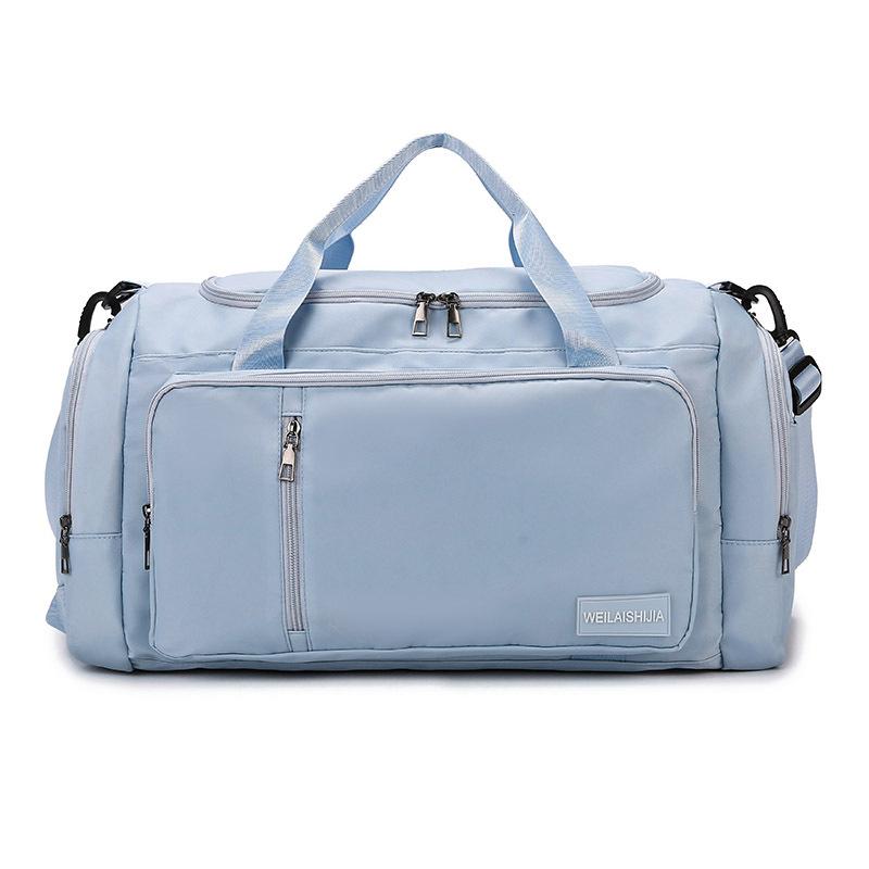 Travel Bag Large Capacity Short-distance Business Trip Duffel Bag Wet and Dry Portable Fitness Accommodation Storage Clothing Messenger Bag