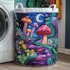 Quilted Laundry Basket Storage Organizer Clothes Dirty Home Organization