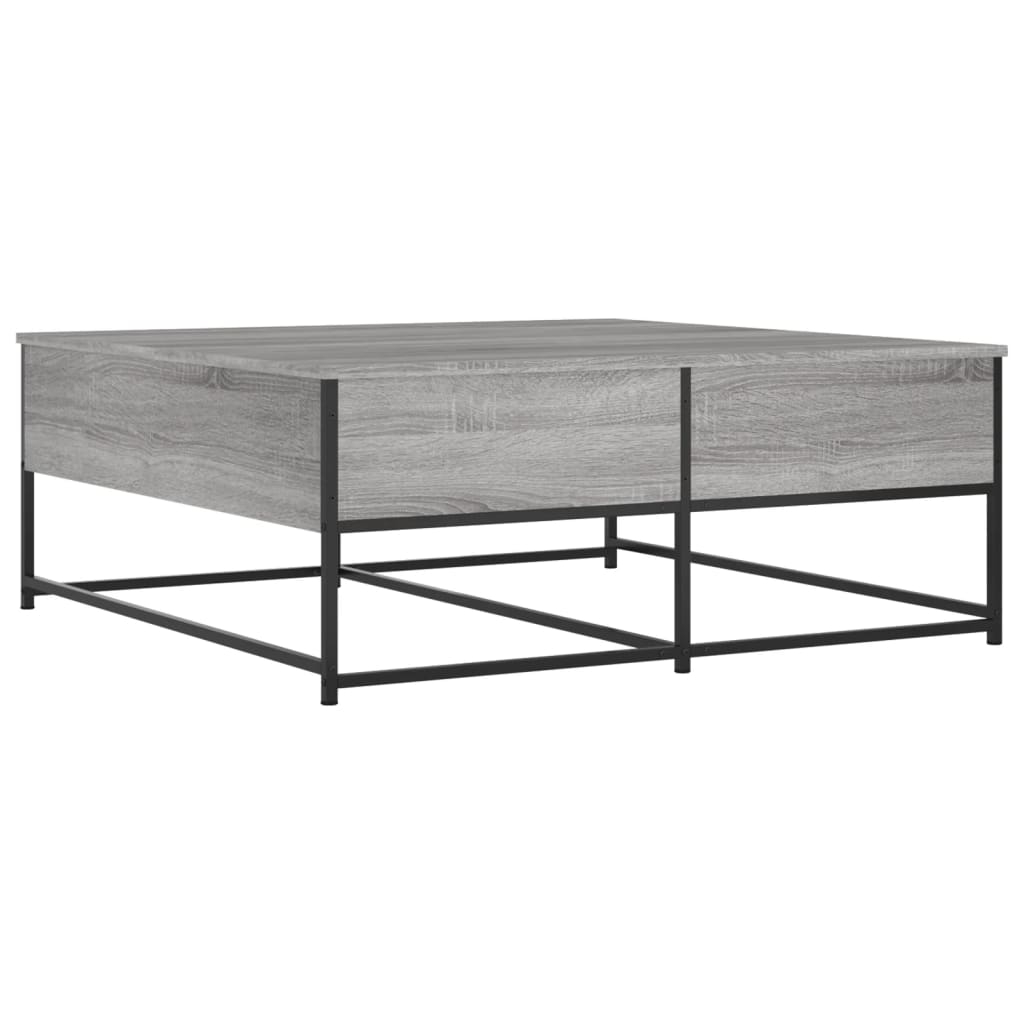  Coffee Table, Grey Sonoma Oak, 100x99x40 Cm