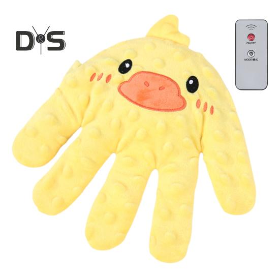 

Дитяча скоромовка для сну М’який наповнювач Почуття безпеки матері Подушка для рук малюка Заспокійливий сон 3 режими Супутник для зростання Плескаючі подушки Дитячий сон D