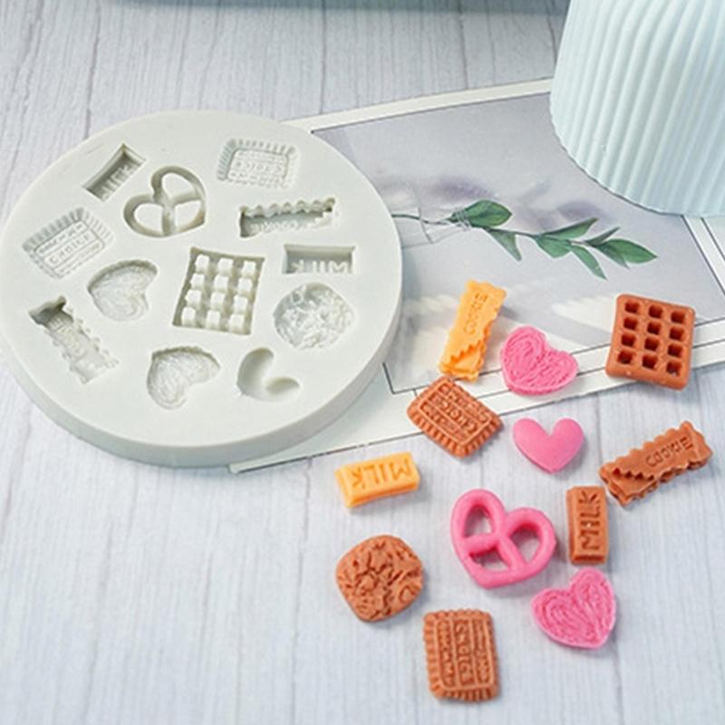 12 Cavities Silicone Cookie Molds for Making Cookie Candy Dessert Chocolate Molds Cake Molds Fondant Molds Baking Tool