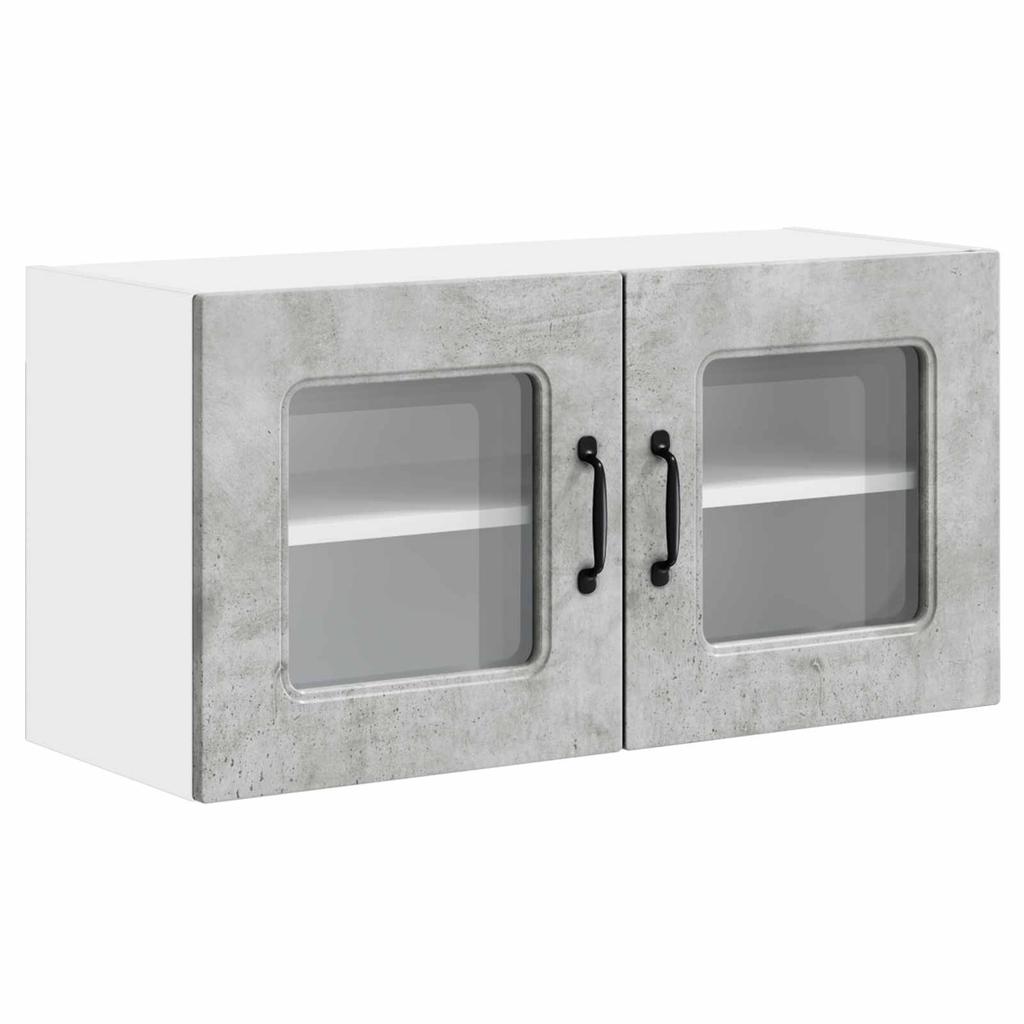 Dishwasher Front Panel Kalmar Concrete Grey 80 x 31 x 40 cm