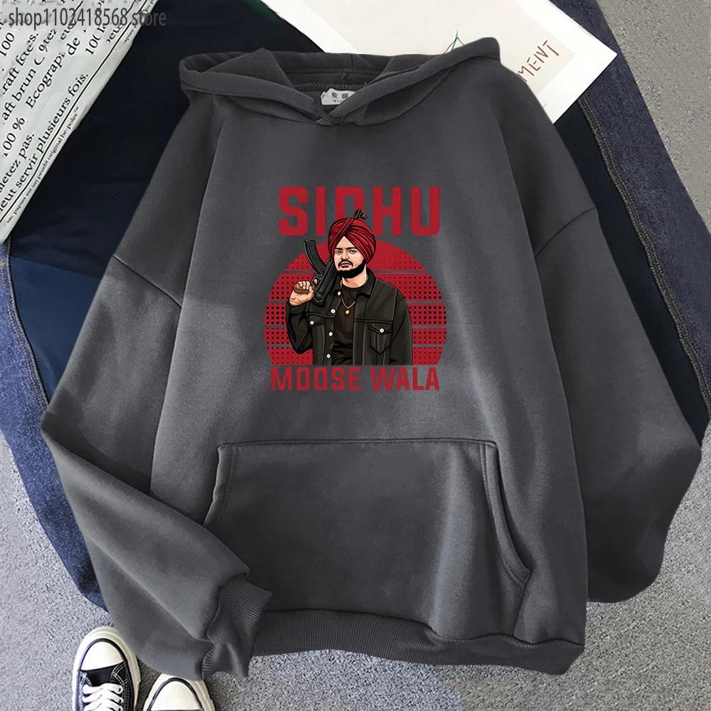 Sidhu Moose Wala Hoodies The Last Ride Fans Men Sweatshirt Winter Graphic Print Streetwear Women Clothing