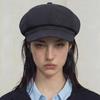 Cotton Retro Daily Baker Cap Hunting Cap CASTRO BERET / STITCH / NAVY