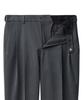 Musinsa Standard Heavyweight Fleece-Lined Real Wide Hidden Elastic Waist Slacks [Medium Gray]