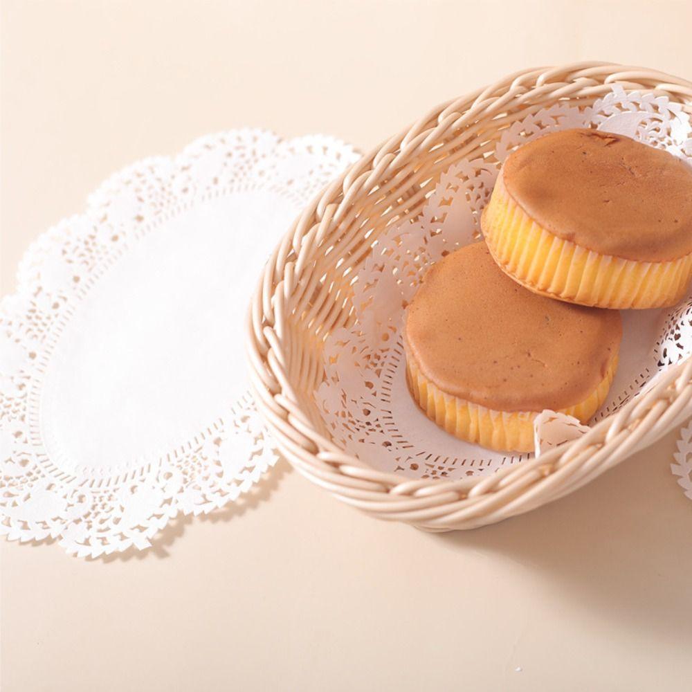 150pcs Lace Doilies Baking Paper Multi-function Placemats New Table Decoration Mat