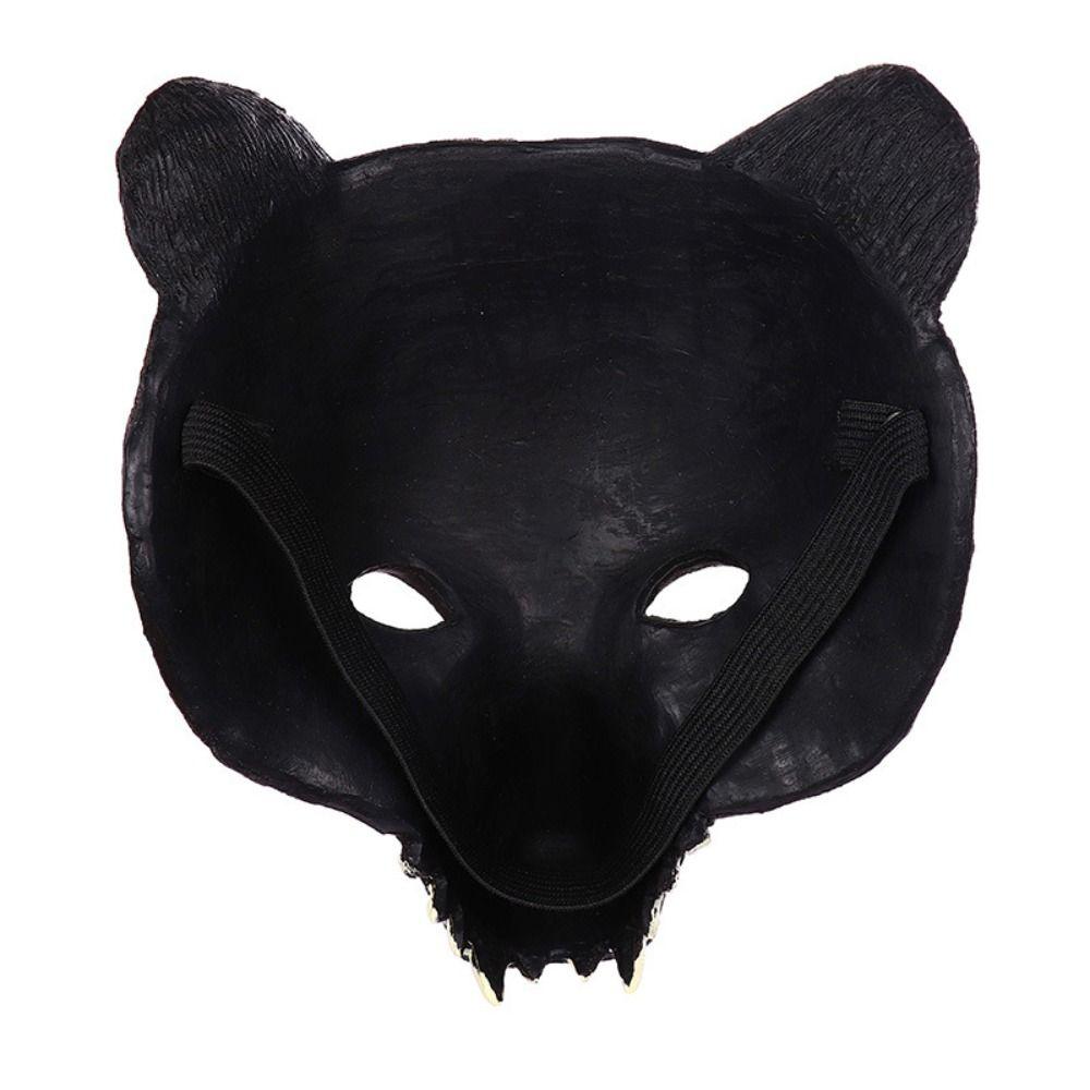 Realistische Bärenmaske Neuheit Tierkopfmaske Halloween-Maske Osterkarnevalsparty