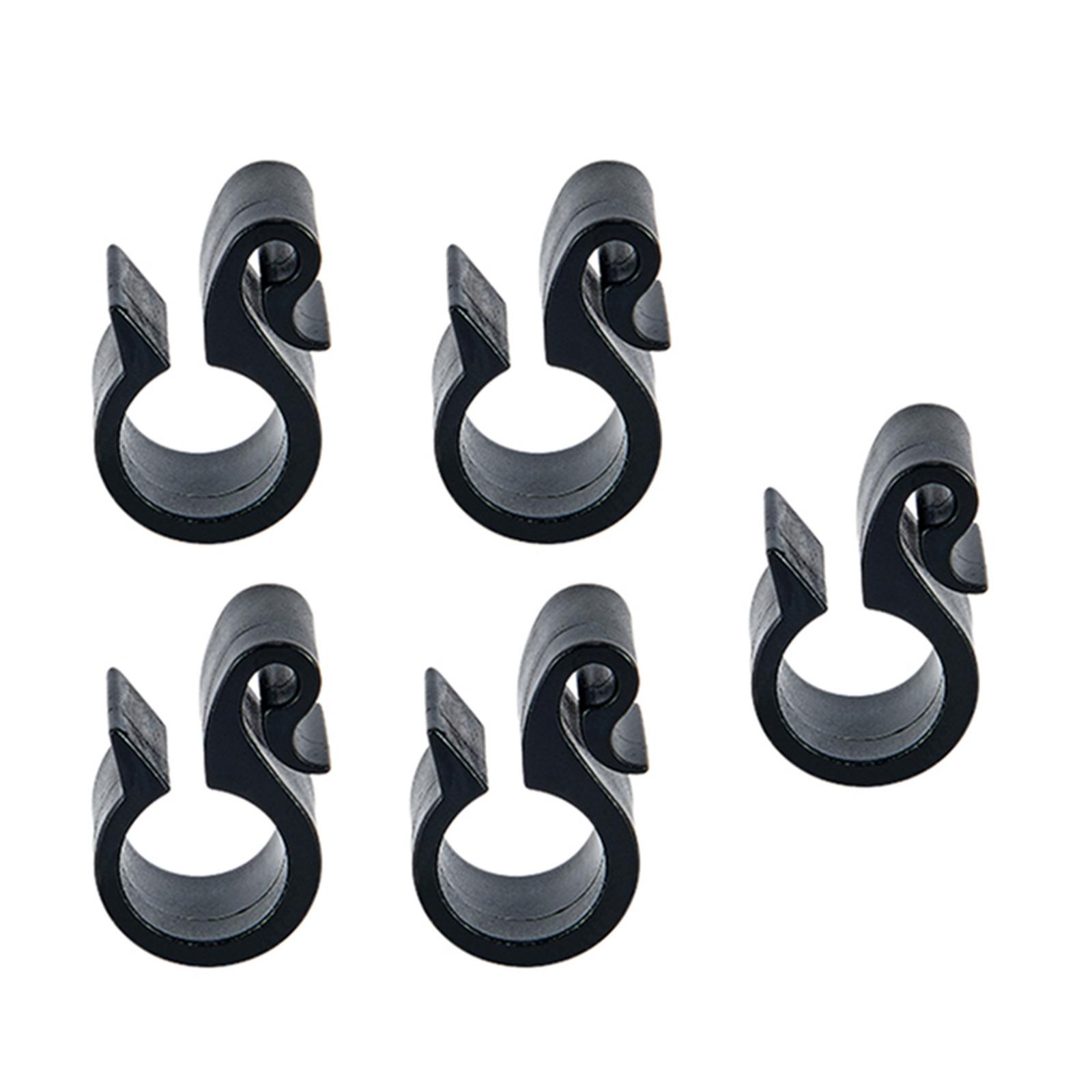 

Set of 5 Hanging Hook For Drip Irrigation Tubing Fixing Clips Outdoor Gardening Watering Systems Hose Clamps Fasteners 25