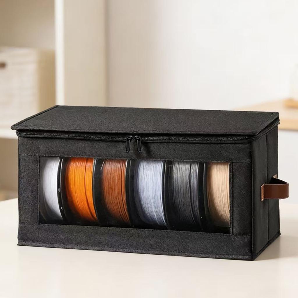 Filament Storage Bag with Desiccants 3D Filament Dryer 4 Spools 1KG Stackable for 3D Printing Enthusiasts Home Studio Workshop