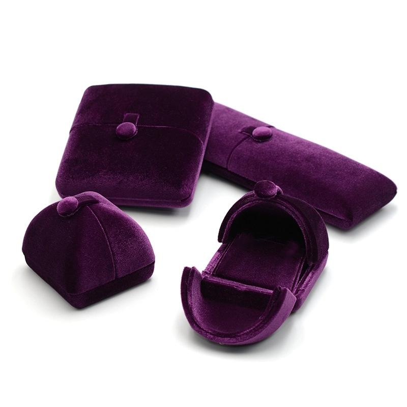 Trouwringendoos Magnetische Sluiting Luxe Dubbele Ringendoos Voor Oorbellen Kettingen Armbanden Houder Sieraden Opbergdoos