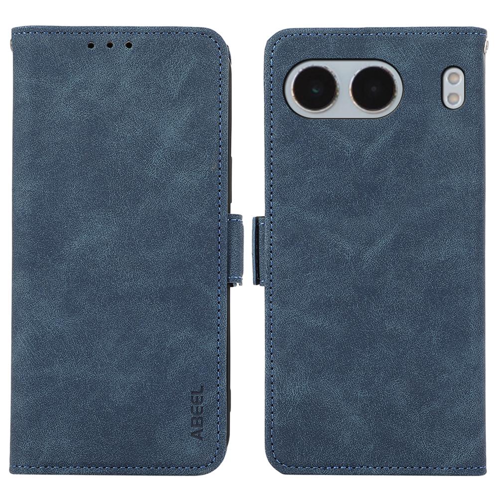 ABEEL For OnePlus Nord 4 Case PU Leather Folio Stand View RFID Blocking Phone Cover