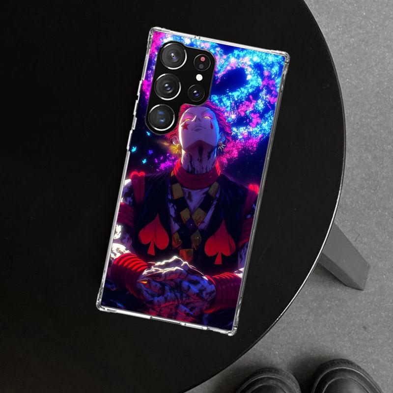 Huner X-Hunters Hisoka Phone Case Cover for Samsung Galaxy S26 S25 Edge S24 S23 Ultra S22 Plus S21 FE S20 + Art Customized Funda