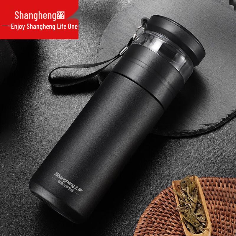Shangheng 450ML Smart Tea Infuser Thermos with Temp Display
