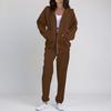 Fashionable Women's /Winter Casual Comfortable Sweatshirt Jacket Set
