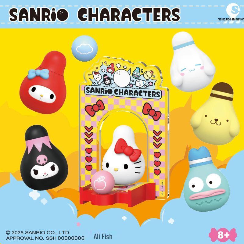 Sanrio Family Bowling Club Blind Bag Toy Figure and Desktop Ornament