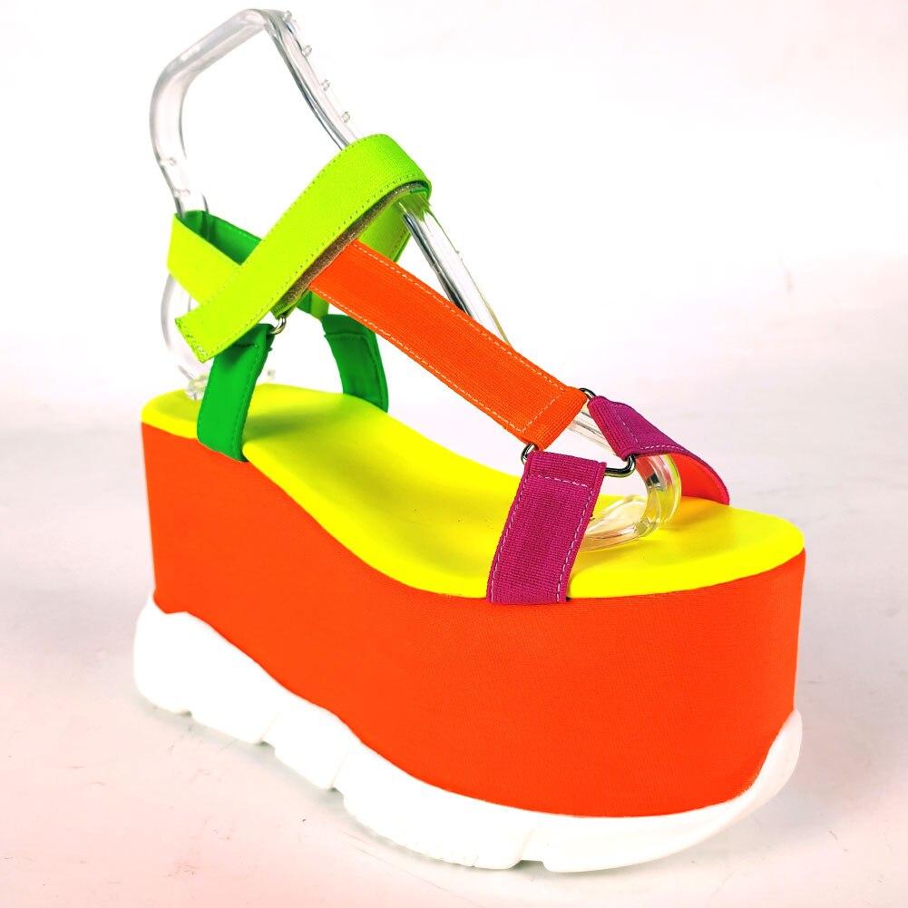 multi colored wedges