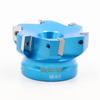 Lightweight CNC Aluminum Alloy 45° High Gloss Milling Cutter Disc