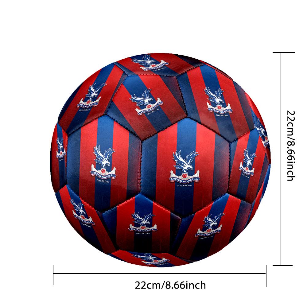 Crystal Palace Size 5 Football High Elastic Soccer Ball For Outdoor Competition Daily Training Play
