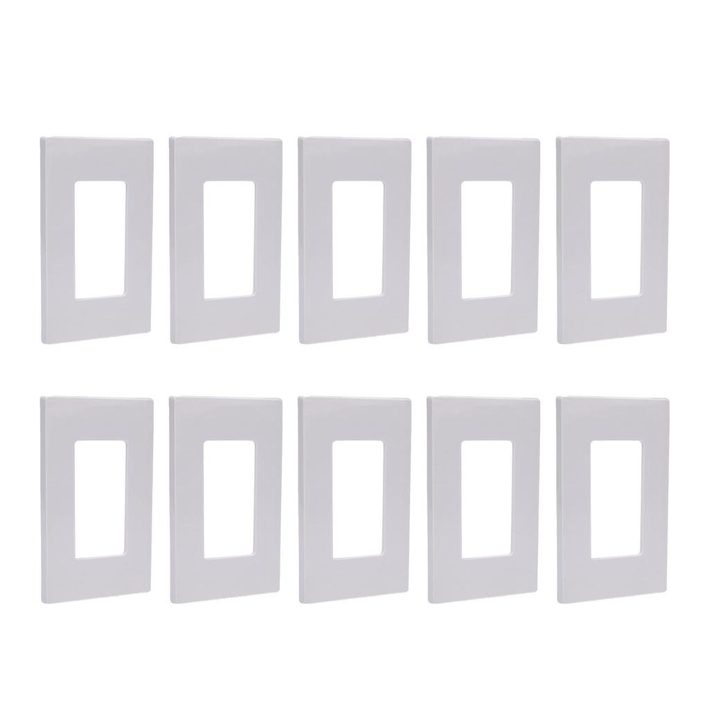 10 Sets Snap On Mount Fit for Leviton 80301 SW Decora Plus 1 Gang Wallplate Mounting Bracket Kit