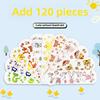 120 Pcs/box Cartoon Band-aid Cute Mini Children Breathable Transparent Waterproof Bandage Medical Ok Bandages Hemostatic Patch