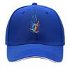 Abstract Liquid Splash Gesture Artwo Sandwich Baseball Cap Sun Cap Outdoor Workouts Hat
