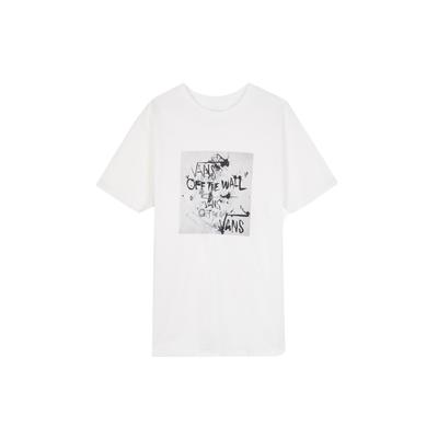 X Ralph Steadman Artist Collaboration Printed Casual Short Sleeve T-Shirt Men Tops White VN0A3WEVWHT