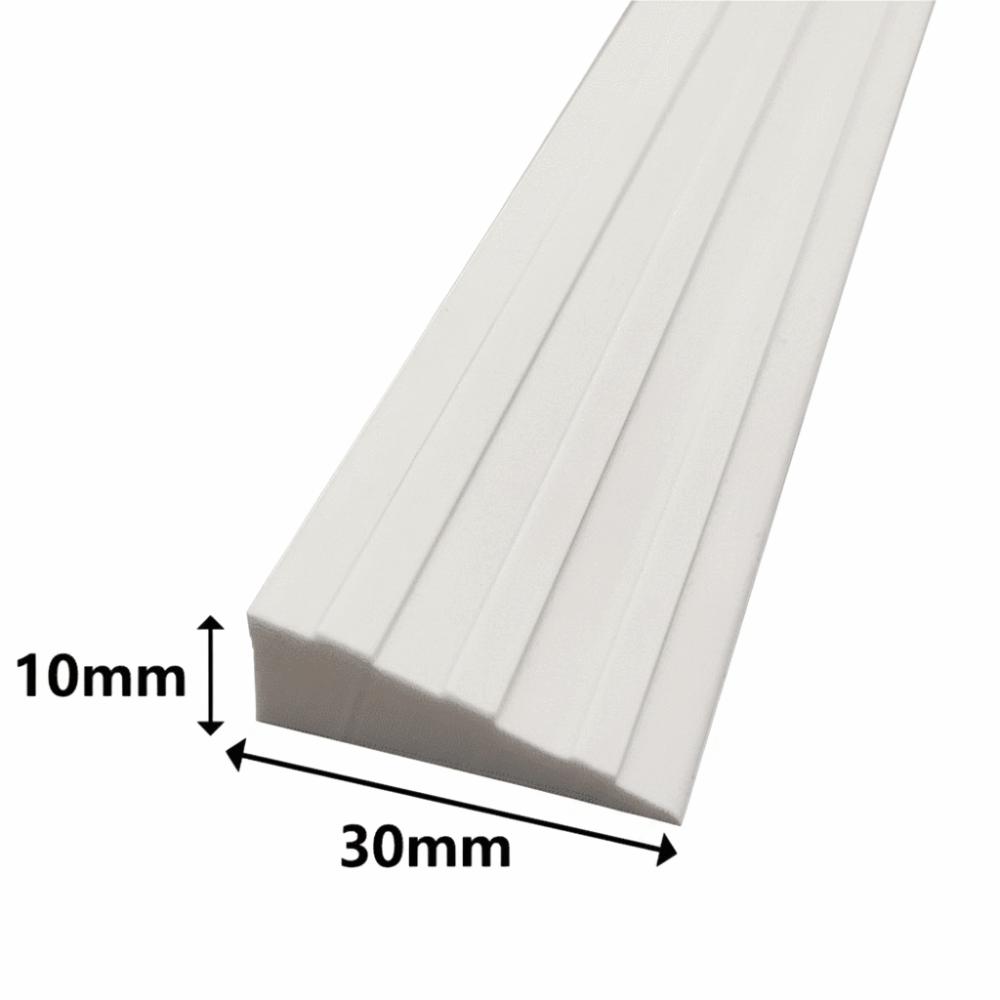 Universal Carpet To Tile Rise Threshold Ramps 60cm Self Adhesive Wheelchairs Ramps Soft PVC Home Steps Household