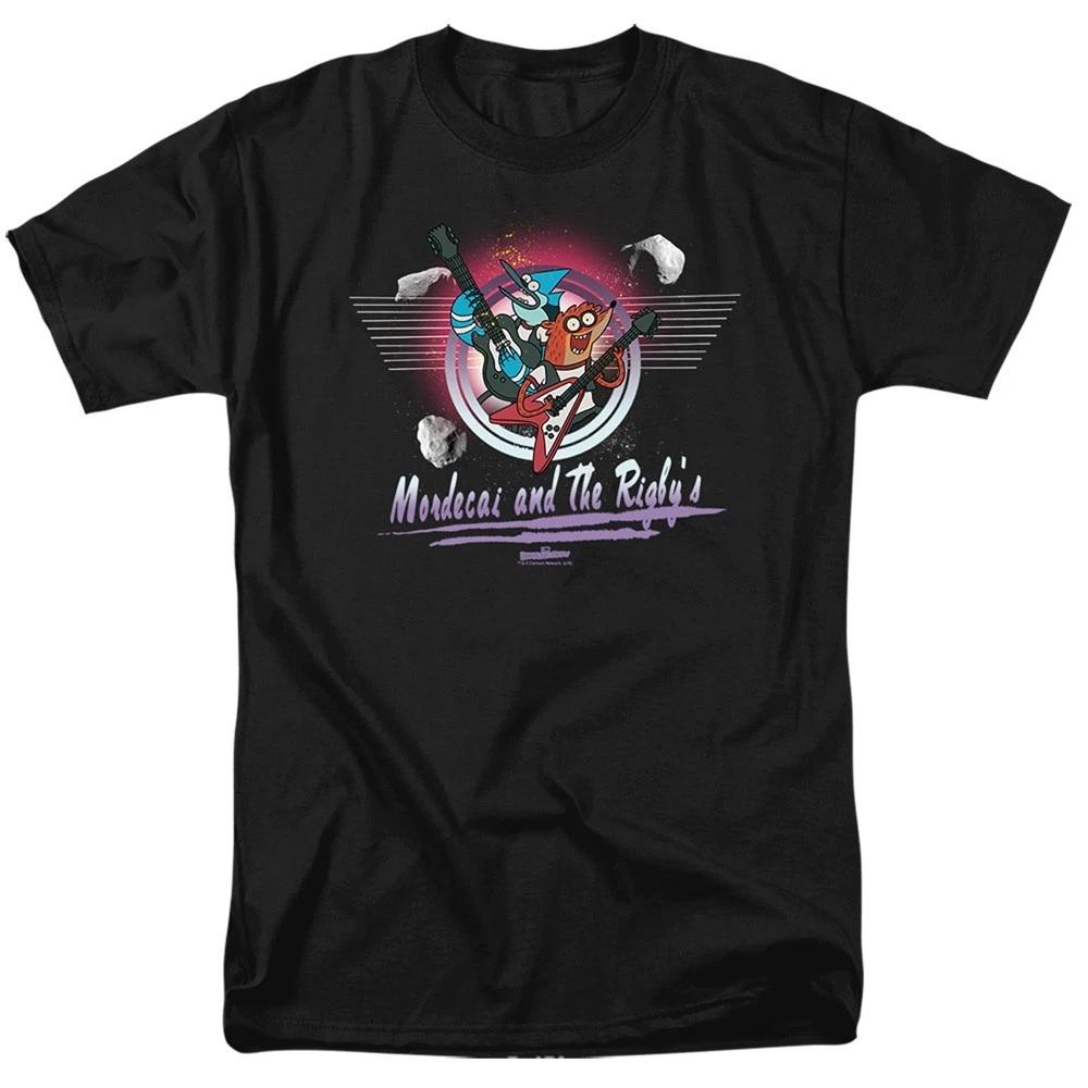 Regular Show Mordecai and the Rigbys Men s T-Shirt S-5XL Licensed Cartoon Tee XL